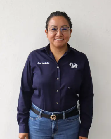 Elena Hernández, equipo de CTM Querétaro