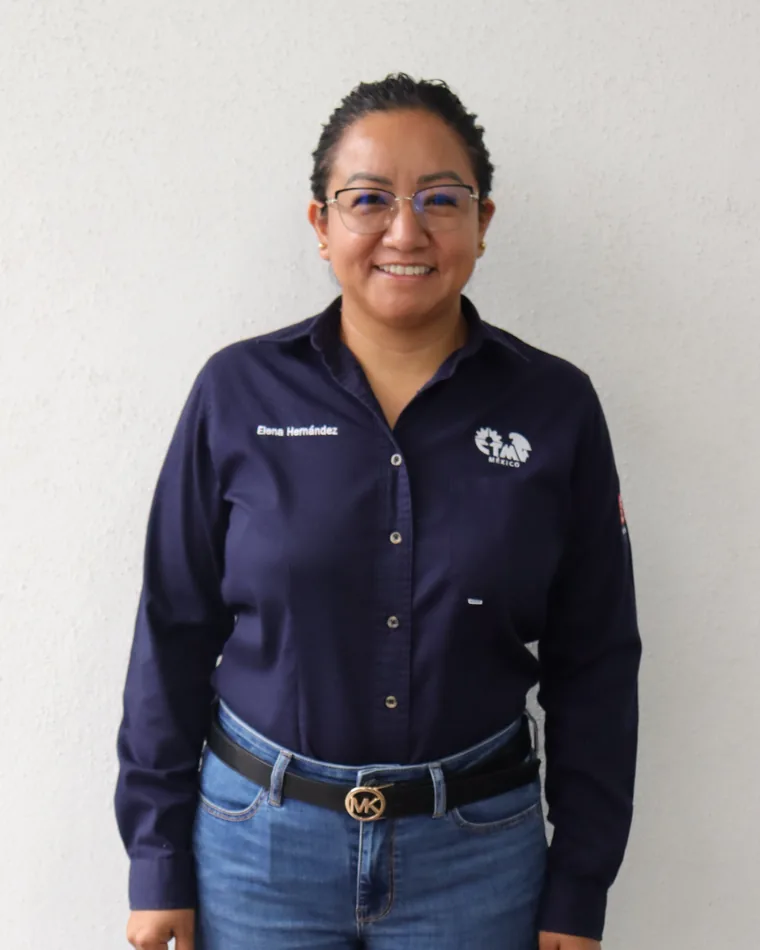 Elena Hernández, equipo de CTM Querétaro