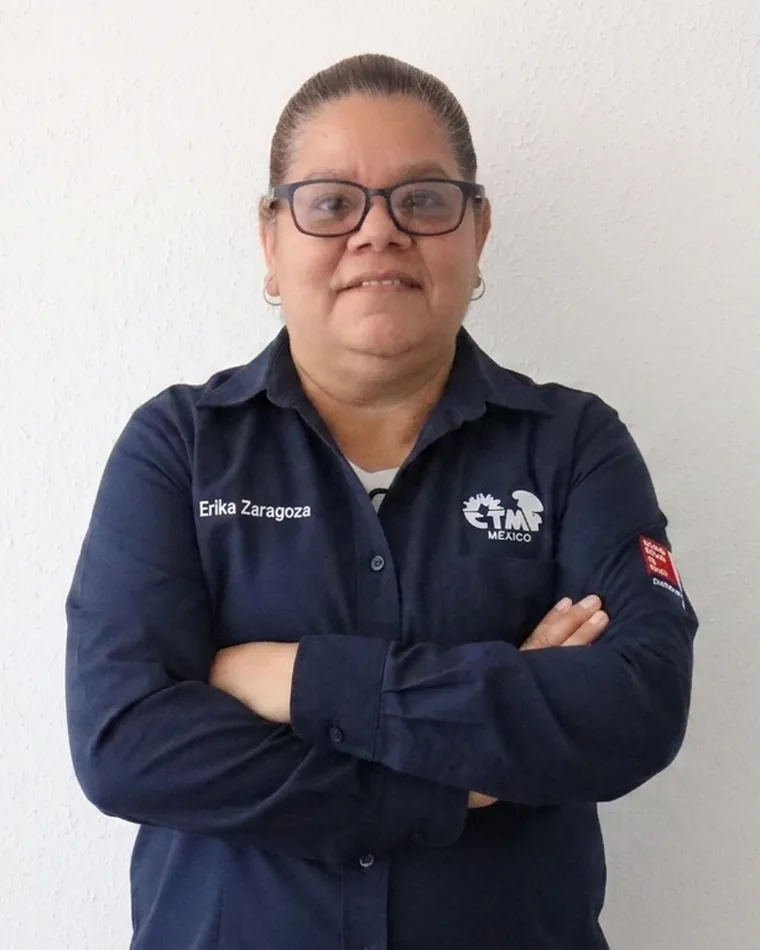 Erika Zaragoza, equipo de CTM Querétaro