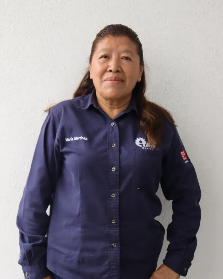 María Martínez, equipo de CTM Querétaro