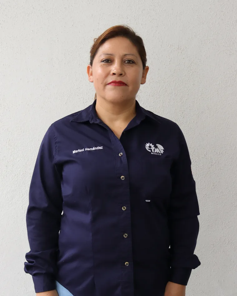 Marisol Hernández, equipo de CTM Querétaro
