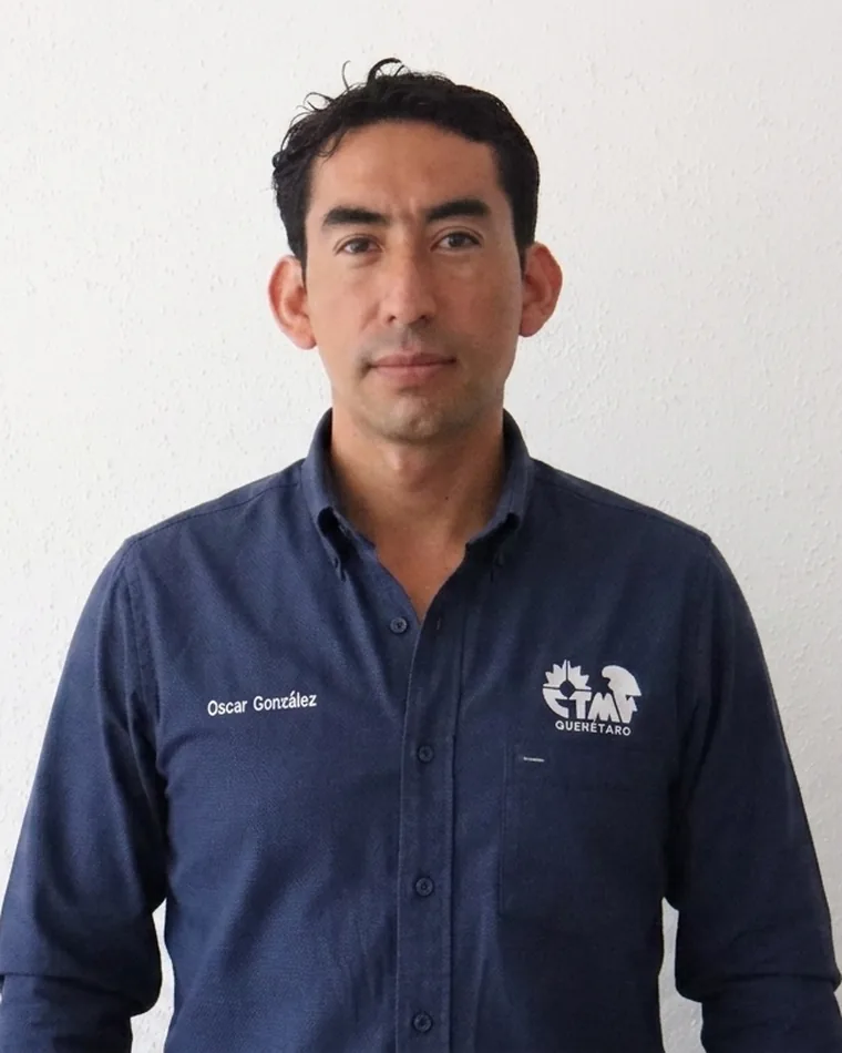 Óscar González, equipo de CTM Querétaro