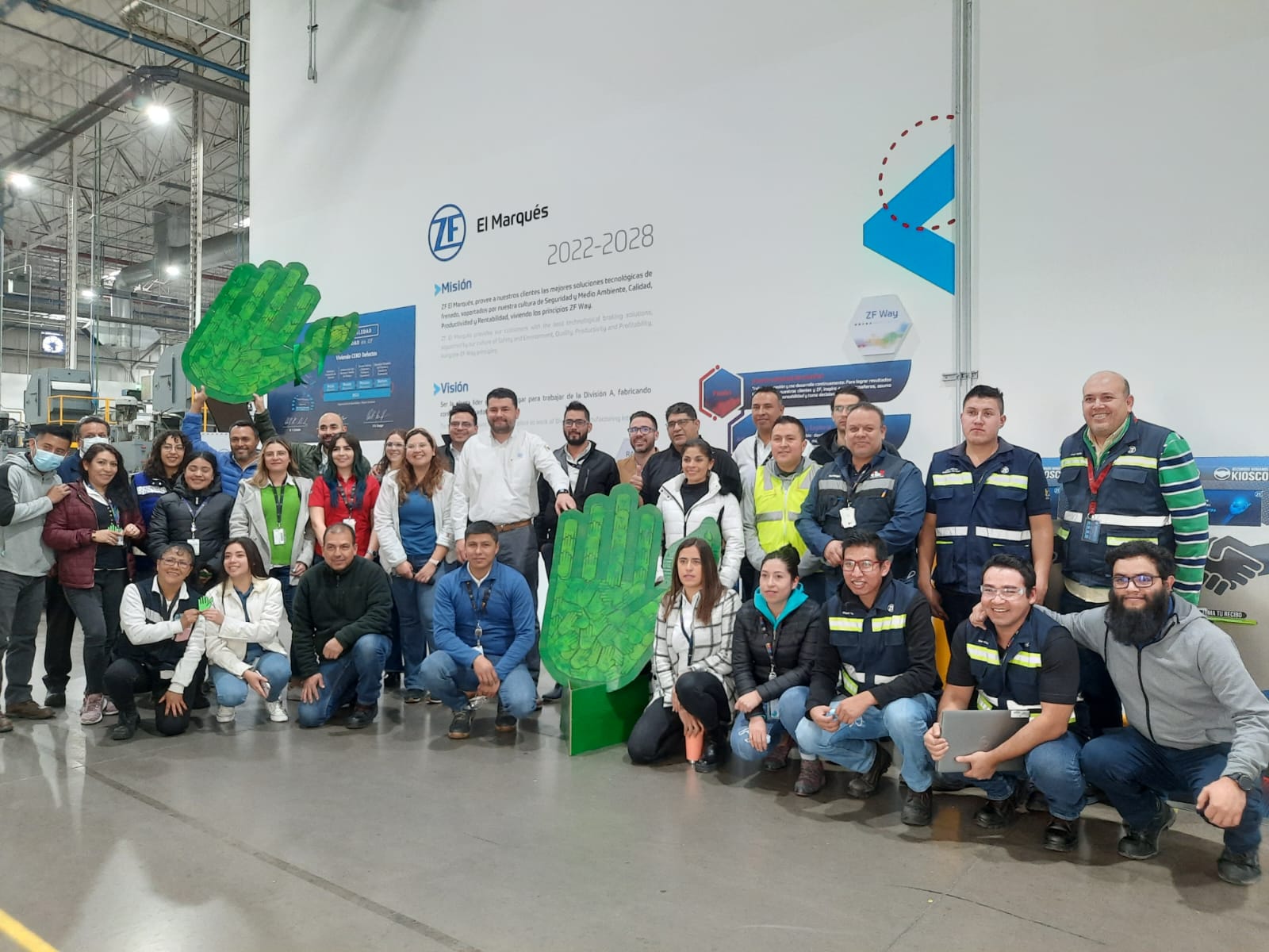 Arranca la empresa de ZF El Marqués con proyecto “Manitas Verdes”
